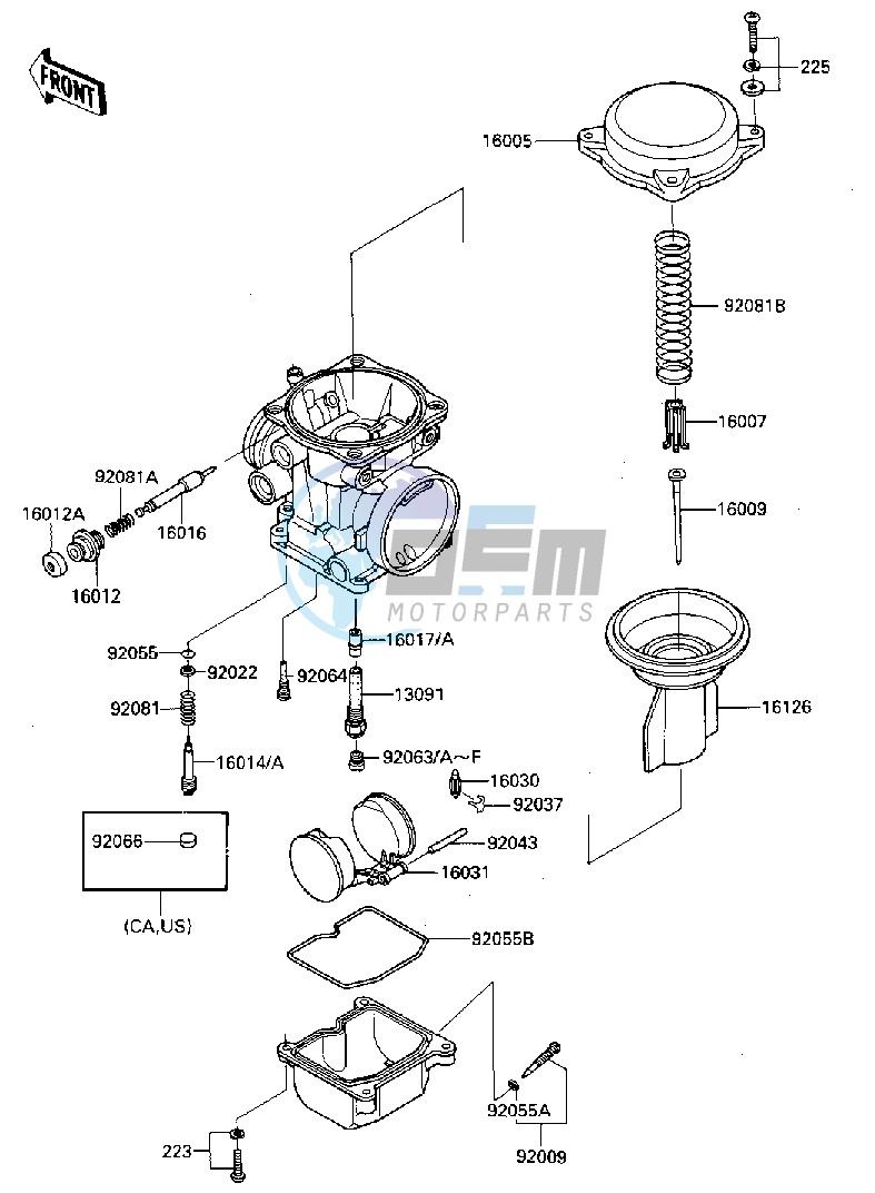 CARBURETOR PARTS