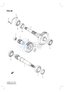 UH200 BURGMAN EU drawing TRANSMISSION (2)