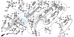 VFR8009 Europe Direct - (ED / MME TWO) drawing EXHAUST MUFFLER