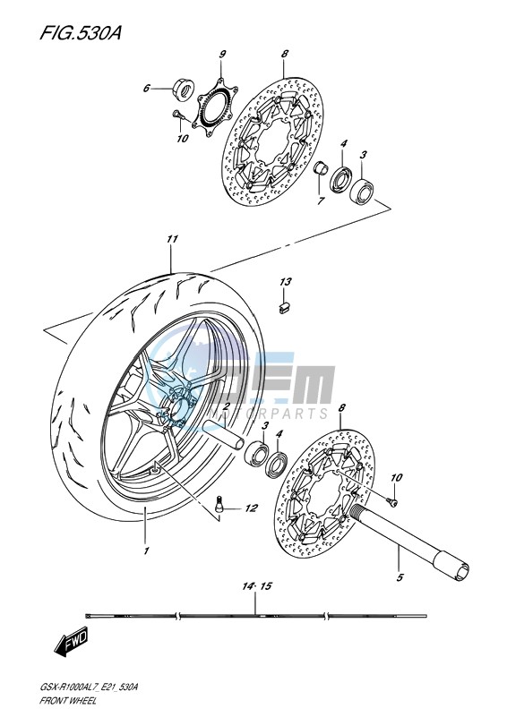 FRONT WHEEL