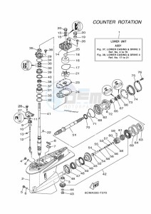 FL225FETX drawing PROPELLER-HOUSING-AND-TRANSMISSION-3