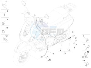 LXV 150 4T 3V E3 (APAC) (CN, RI, VT) drawing Transmissions