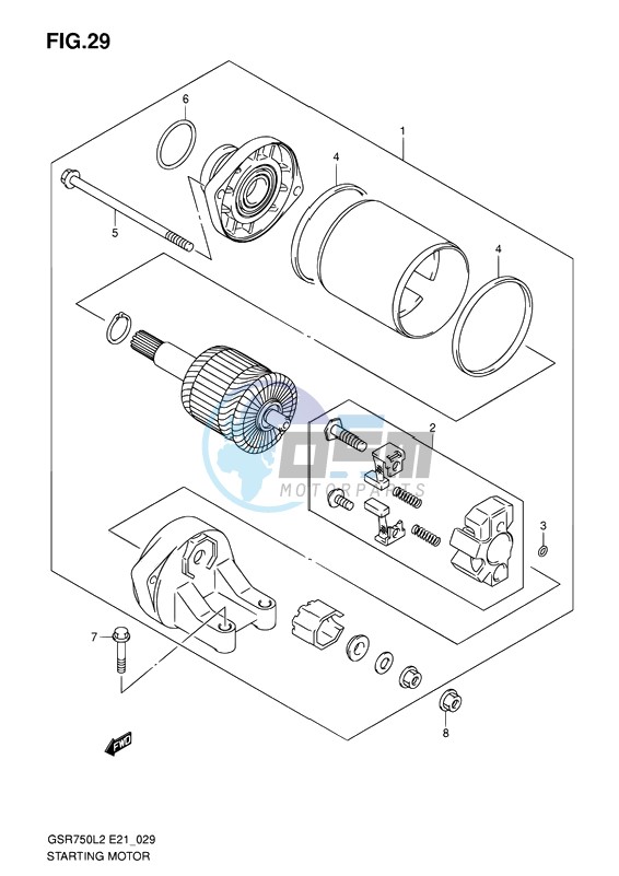 STARTING MOTOR