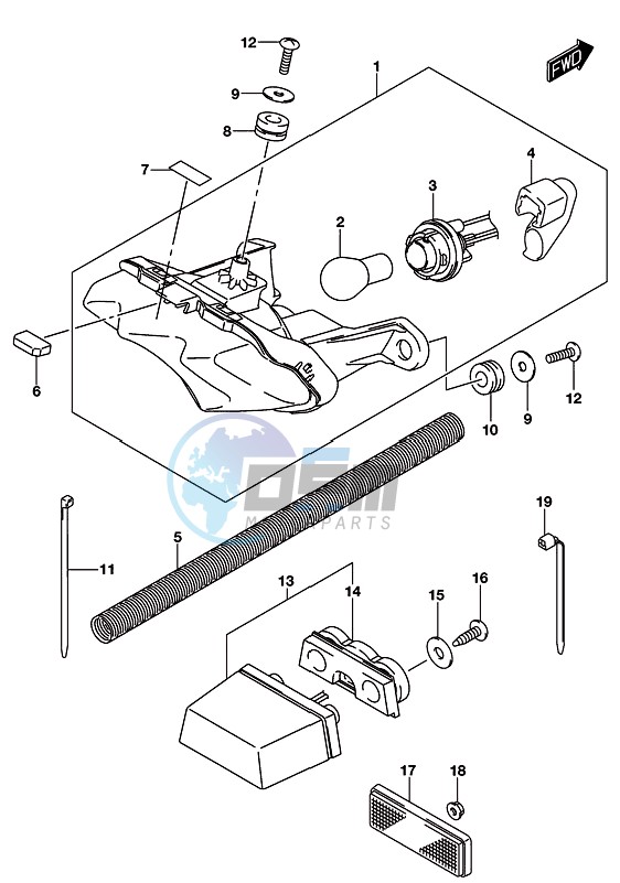 REAR COMBINATION LAMP