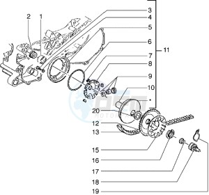 Stalker 50 drawing Driving pulley