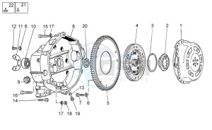 V7 Special 750 USA-CND drawing Clutch I