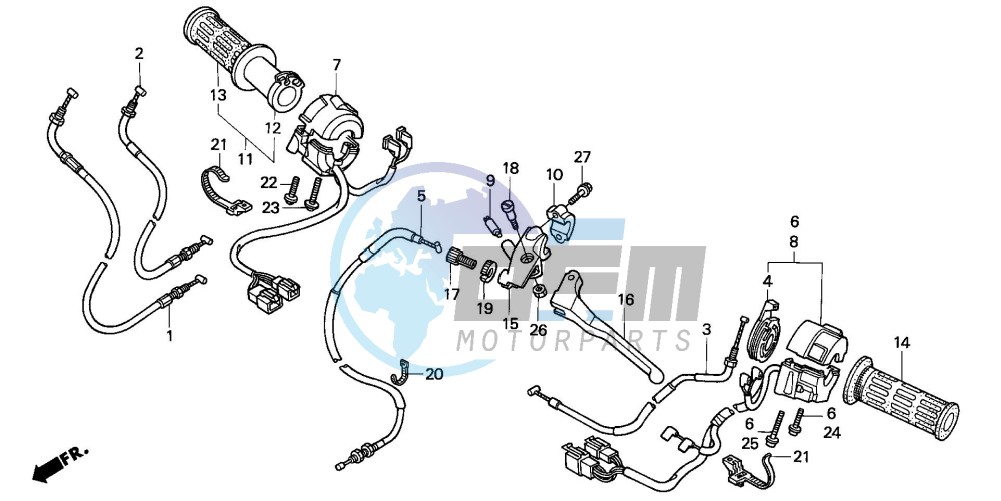 HANDLE LEVER /SWITCH/ CABLE