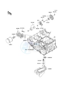 ZX 1000 D [NINJA ZX-10R] (D6F-D7FA) D7FA drawing OIL PUMP_OIL FILTER