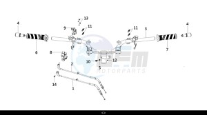 HD 300I ABS (LS30W1-EU) (L9-M0) drawing HANDLE