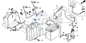 TRX680FA drawing BATTERY