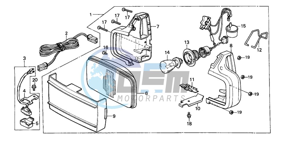 WORKING LAMP (DK/2DK/MO)