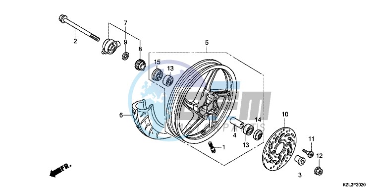 FRONT WHEEL