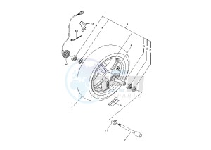 VP VERSITY 300 drawing FRONT WHEEL