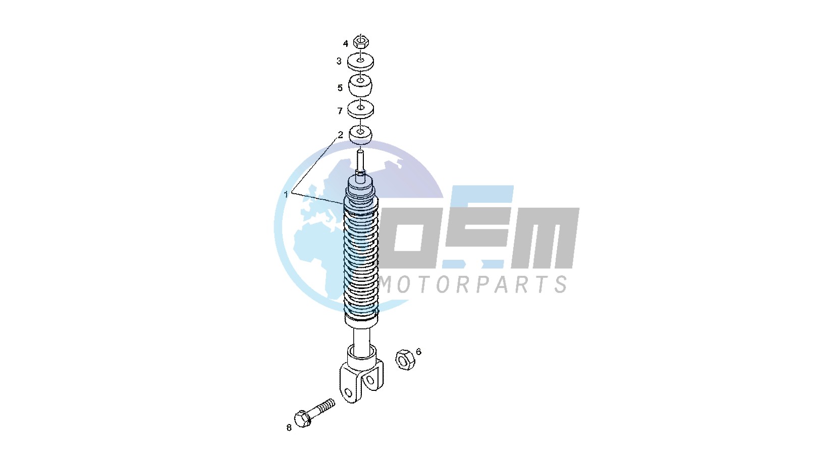 REAR SHOCK ABSORBER