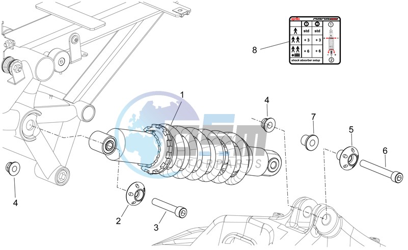 Rear Shock absorber