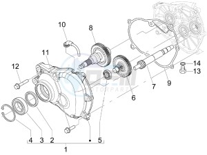 Runner 200 VXR 4t Race e3 drawing Reduction unit