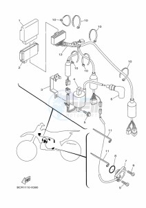 YZ250 (BCRL) drawing ELECTRICAL 1