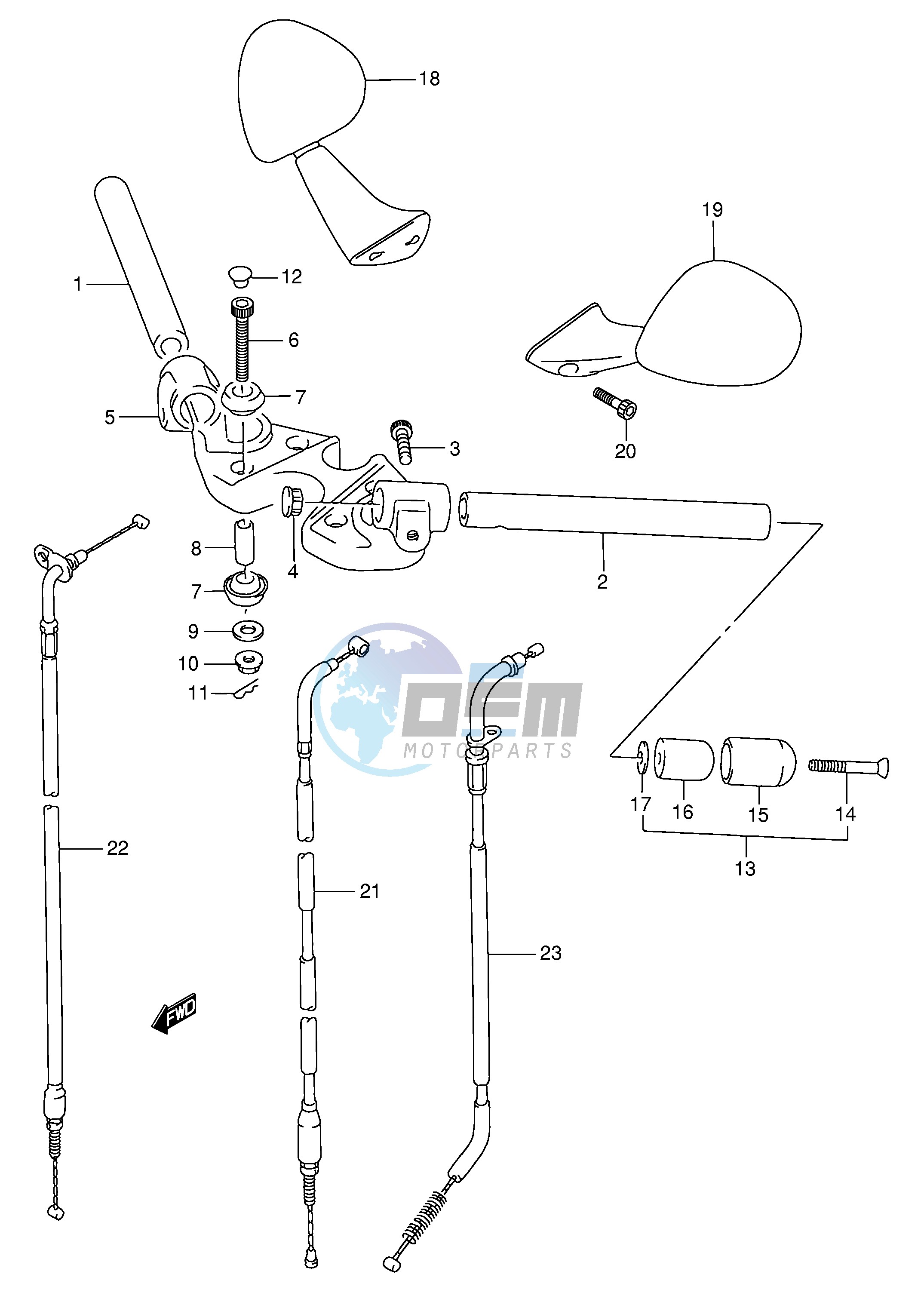 HANDLEBAR (MODEL R)