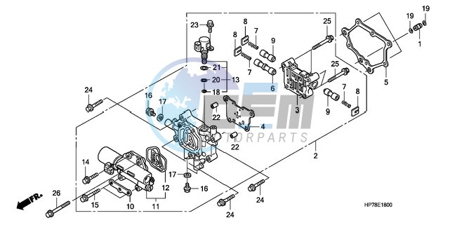 MAIN VALVE BODY