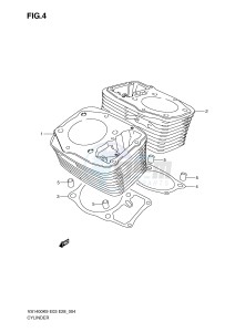 VS1400 (E3-E28) INTRUDER drawing CYLINDER