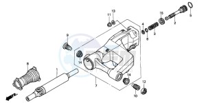 GL1800A drawing SWINGARM