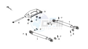 MAXSYM 600I drawing OPEN HOLDER