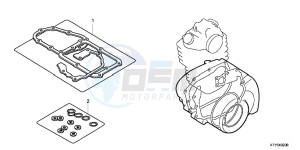 CBR125RSD CBR125RS UK - (E) drawing GASKET KIT B