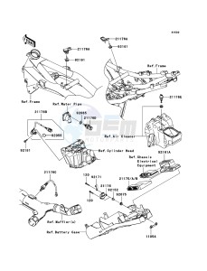 Z1000_ABS ZR1000C7F FR GB XX (EU ME A(FRICA) drawing Fuel Injection