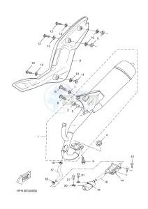 NS50N NITRO NAKED (1PL6 1PL6) drawing EXHAUST