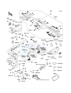 KAF 620 P [MULE 4000] (P9F-PAF) P9F drawing CHASSIS ELECTRICAL EQUIPMENT