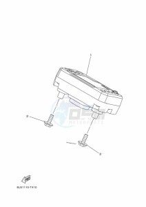 YFM450FWB KODIAK 450 (BJ5X) drawing METER