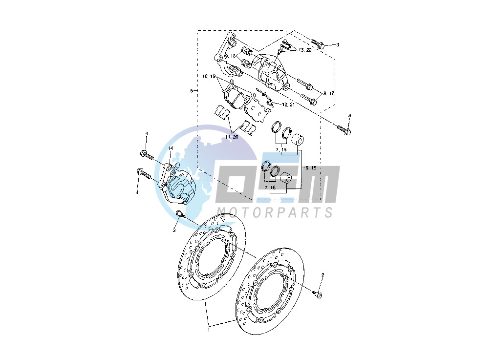 FRONT BRAKE CALIPER