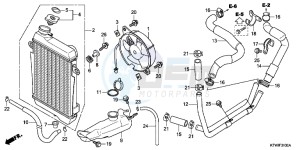 SH300AB drawing RADIATOR