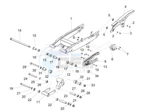 RX 125 E4 (EMEA) drawing Big fork