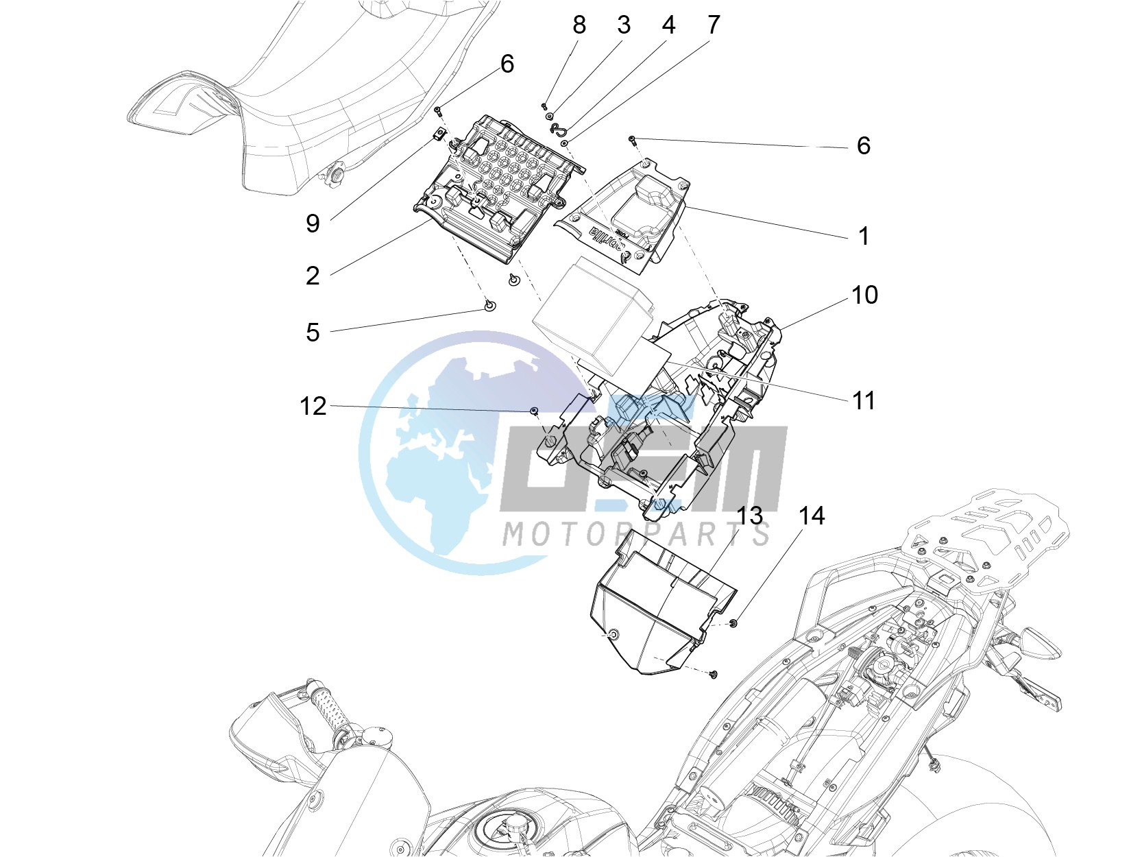 Saddle compartment