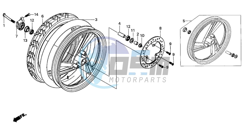 FRONT WHEEL