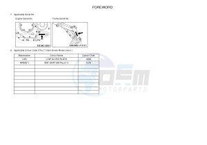 XVS1300CU XVS1300 CUSTOM XVS1300 CUSTOM (2SSA) drawing .4-Content