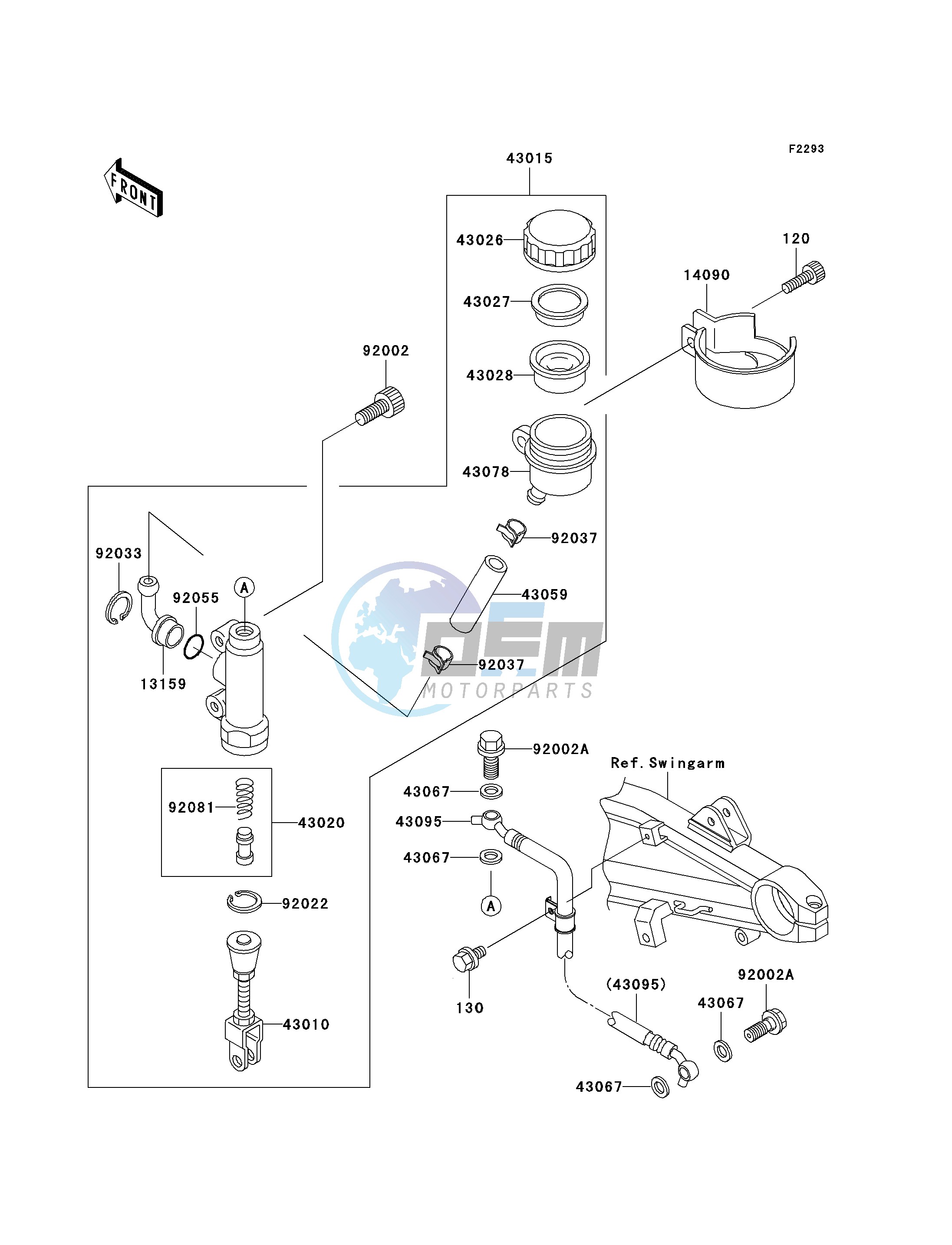 REAR MASTER CYLINDER