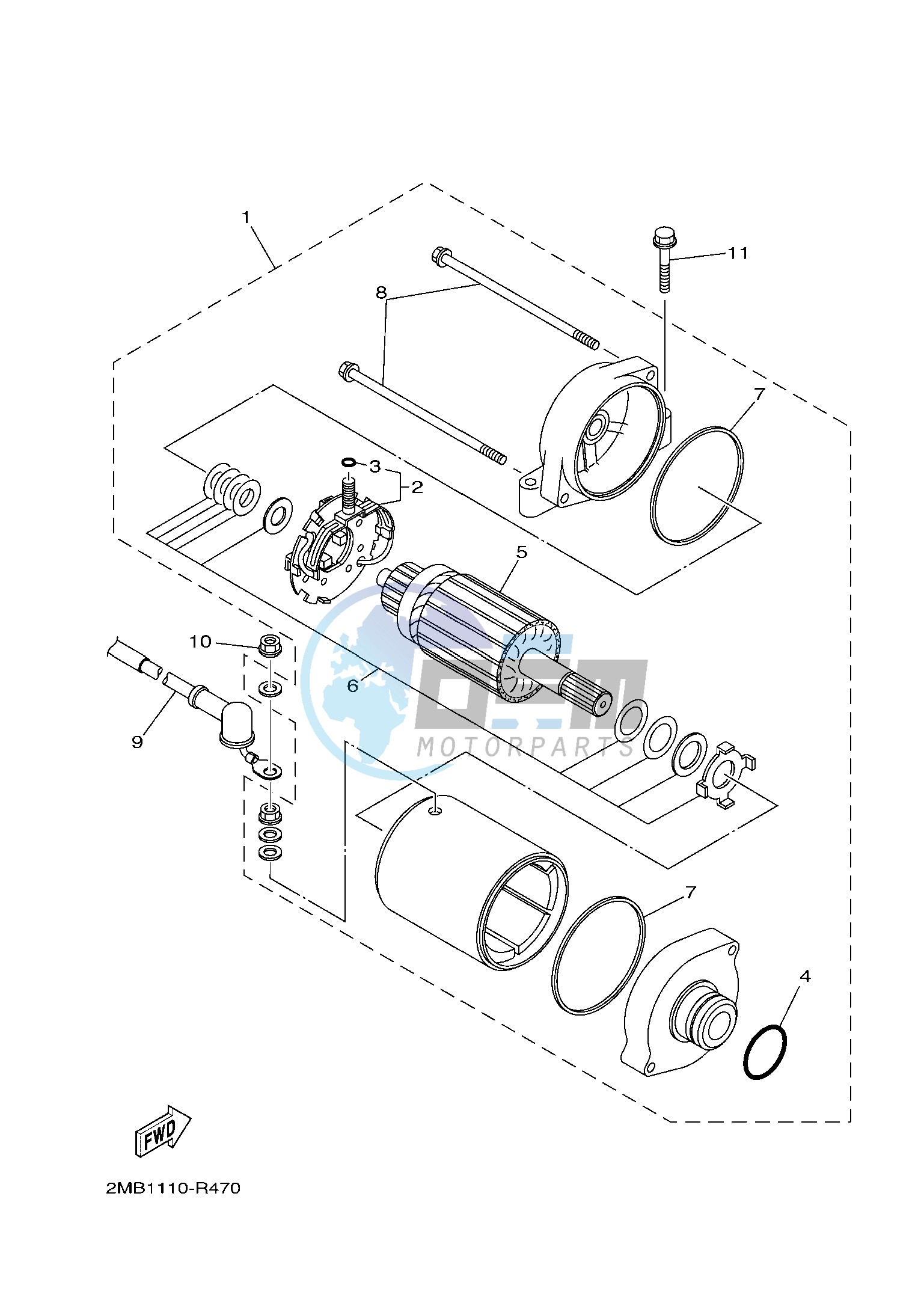 STARTING MOTOR