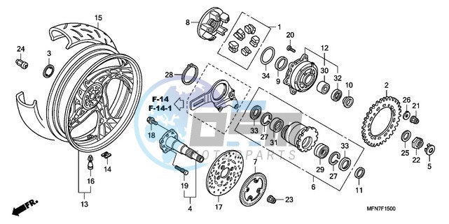 REAR WHEEL