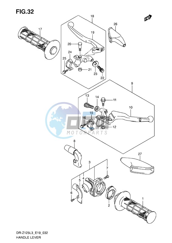 HANDLE LEVER