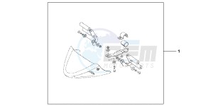 VT1300CXAC drawing FRONT SPOILER