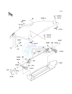 KAF 400 B [MULE 600] (B1) B1 drawing FENDERS