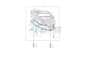 YZF R6 & LIMITED EDITION 07 600 drawing METER