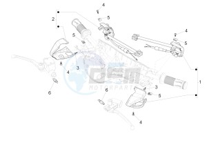 150 4T 3V ie Primavera (APAC) drawing Selectors - Switches - Buttons