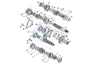 RAPTOR 1000 drawing TRANSMISSION