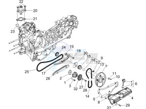 Granturismo 125 L Potenziato UK drawing Oil pump