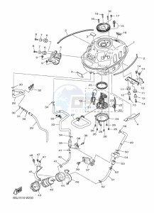 MT-03 MTN320-A (BEV6) drawing FUEL TANK