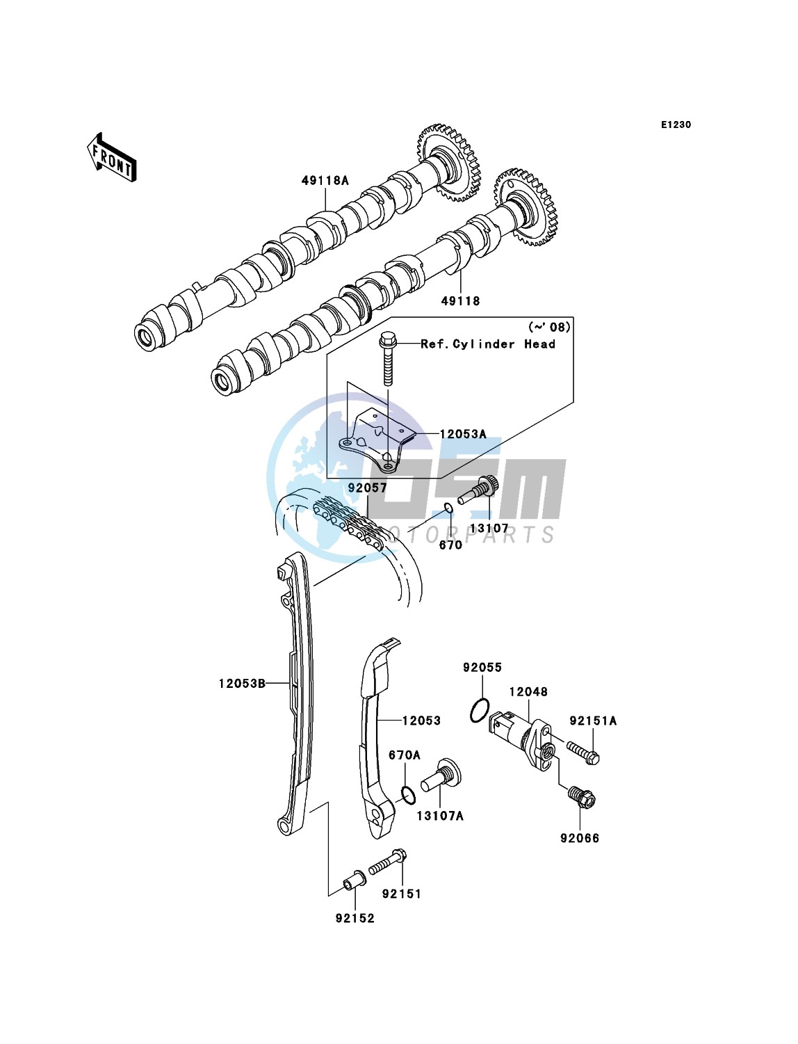 Camshaft(s)/Tensioner