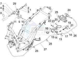 Beverly 250 Tourer (USA) USA drawing Locks